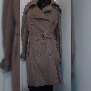 NY&CO TRENCH COAT WOOL BLEND